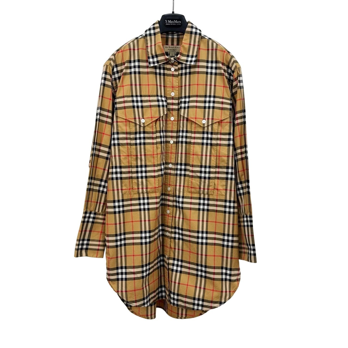 Burberry Burberry Check Shirt Dress Size UK 4 Size XS / US 0-2 / IT 36-38 - 1 Thumbnail