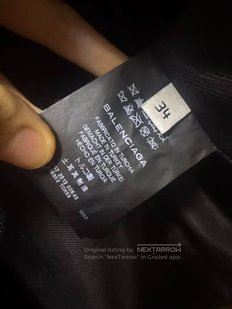 Balenciaga Balenciaga Leather Jacket Size XXS / US 00 / IT 34 - 7 Thumbnail