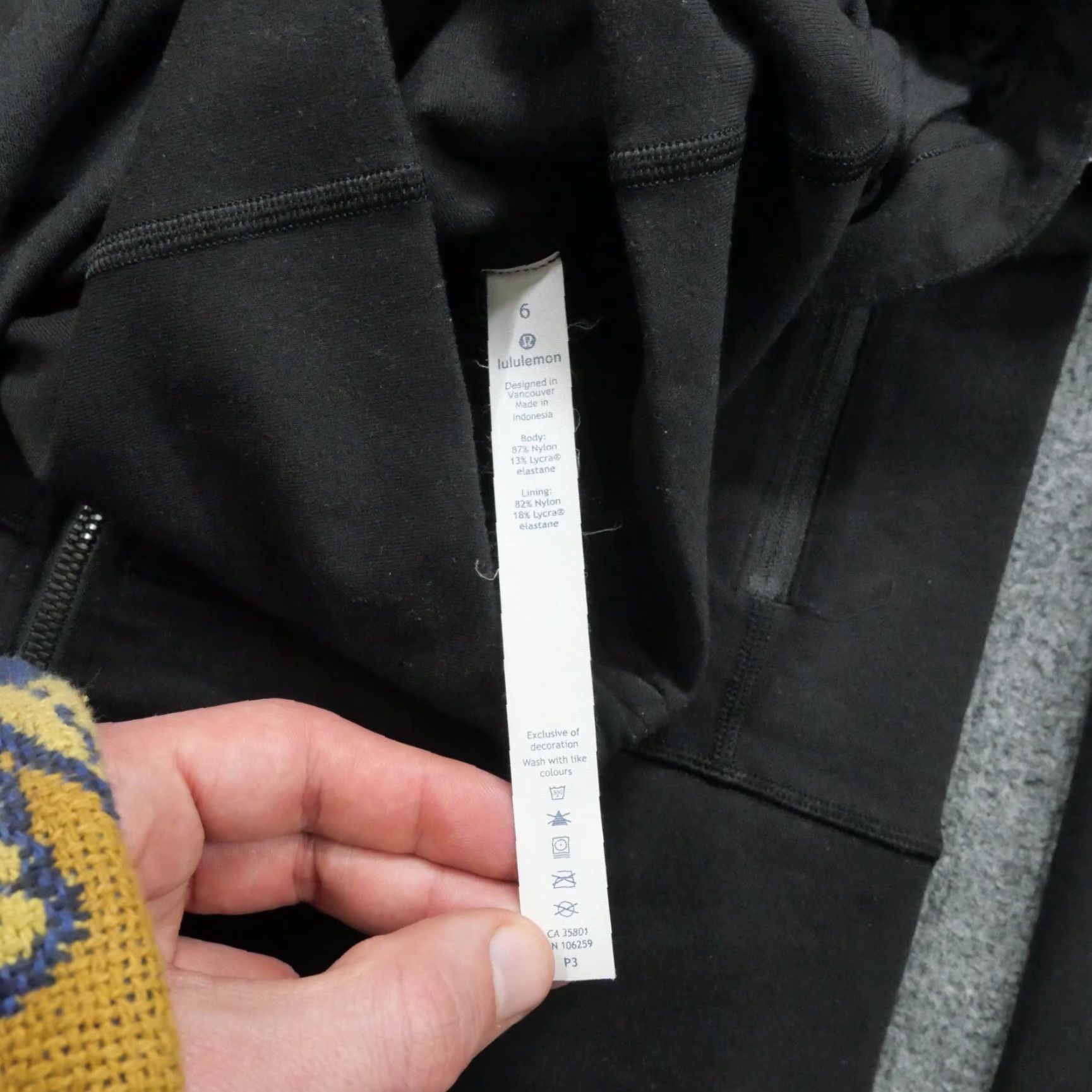 Lululemon **Womens Lululemon Hoodie 6 Black Full Zip Casual Athletic** User: **Lululemon Womens Hoodie Size 6 Black Full Zip Casual Athletic** Size M / US 6-8 / IT 42-44 - 6 Thumbnail