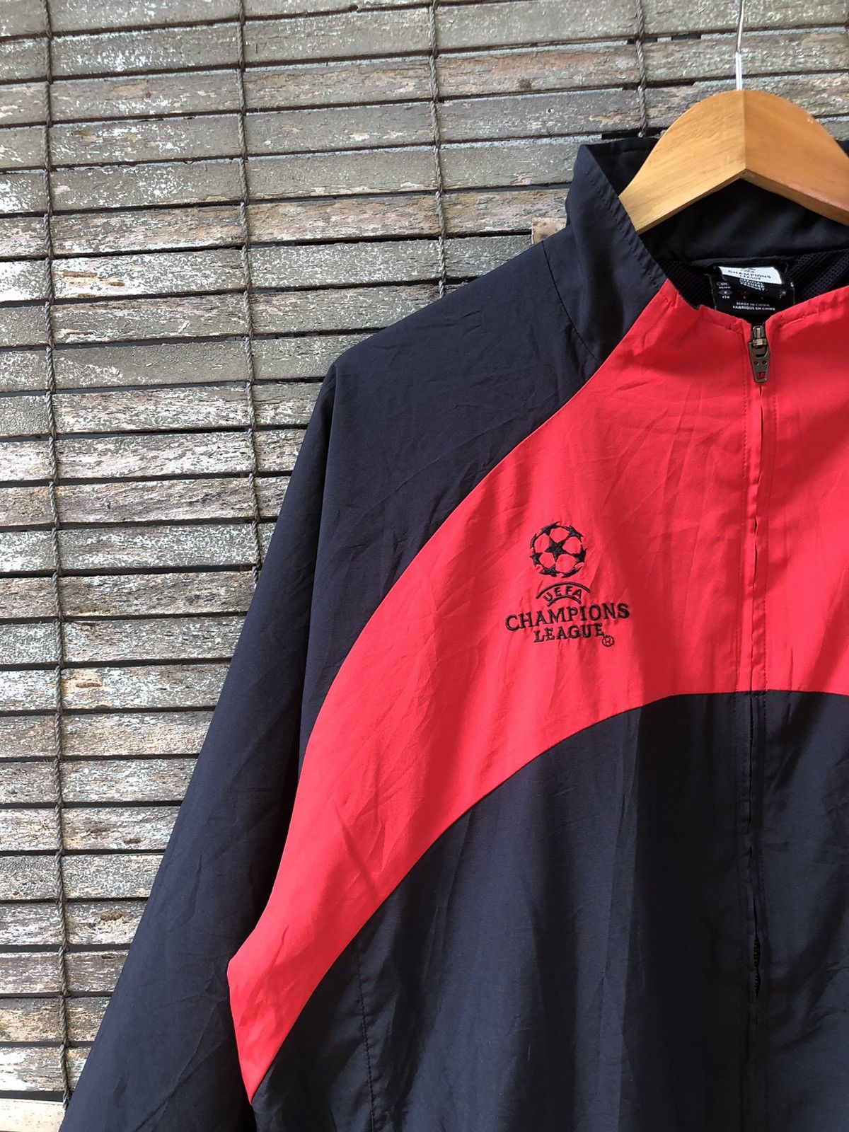 Adidas 🔥Vintage🔥90s Adidas UEFA AC Milan Fullzipper Jackets Size US XL / EU 56 / 4 - 7 Thumbnail