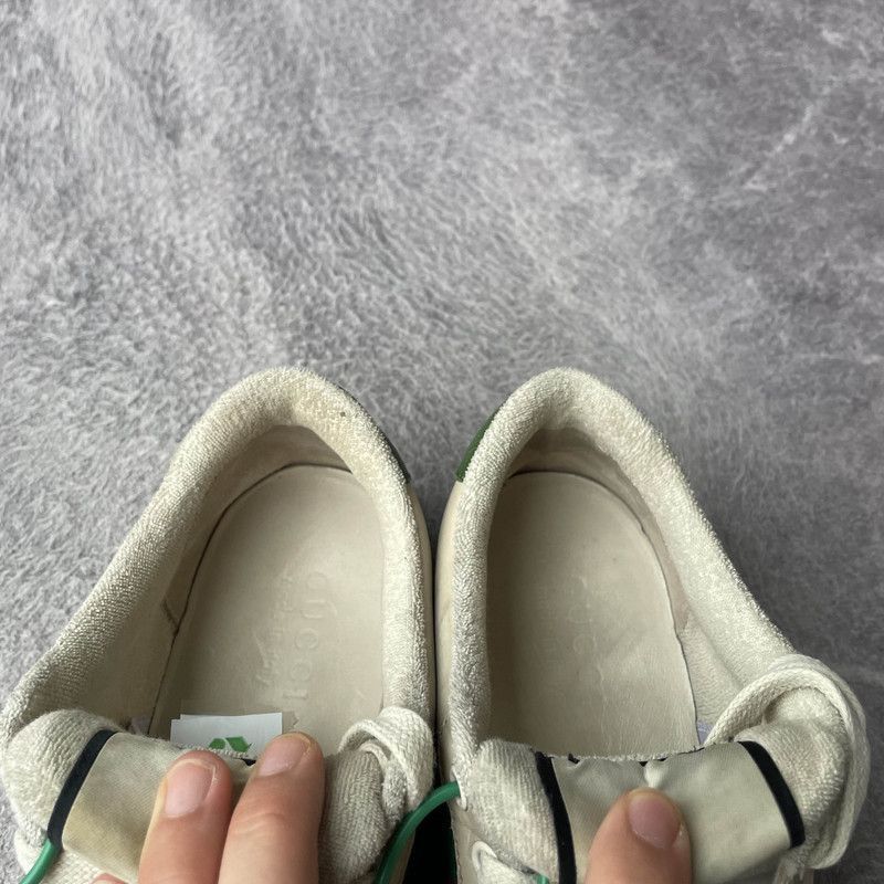 Gucci Gucci Screener Vintage Leather Sneakers for Men - Size US 7.5 / EU 40-41 - 8 Thumbnail