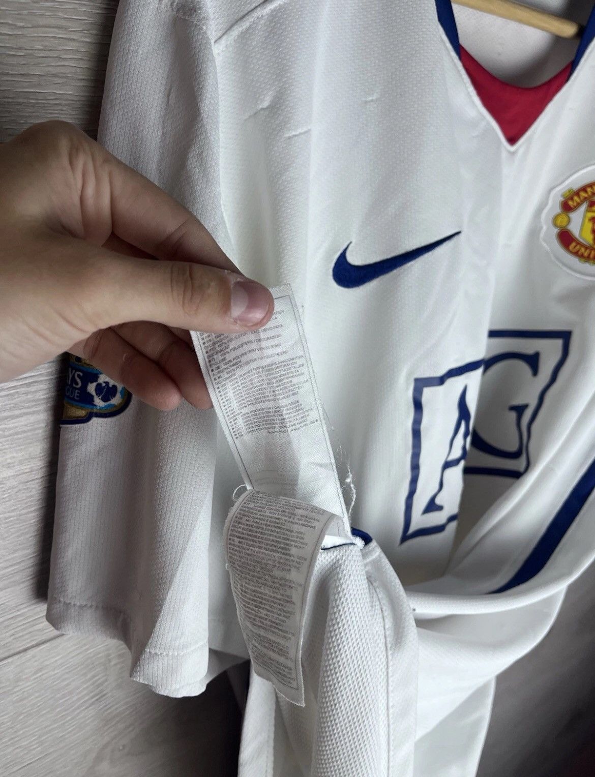 Nike SOCCER JERSEY NIKE FC MANCHESTER UNITED ANDERSON #8 DRI-FIT Size US XXL / EU 58 / 5 - 11 Thumbnail