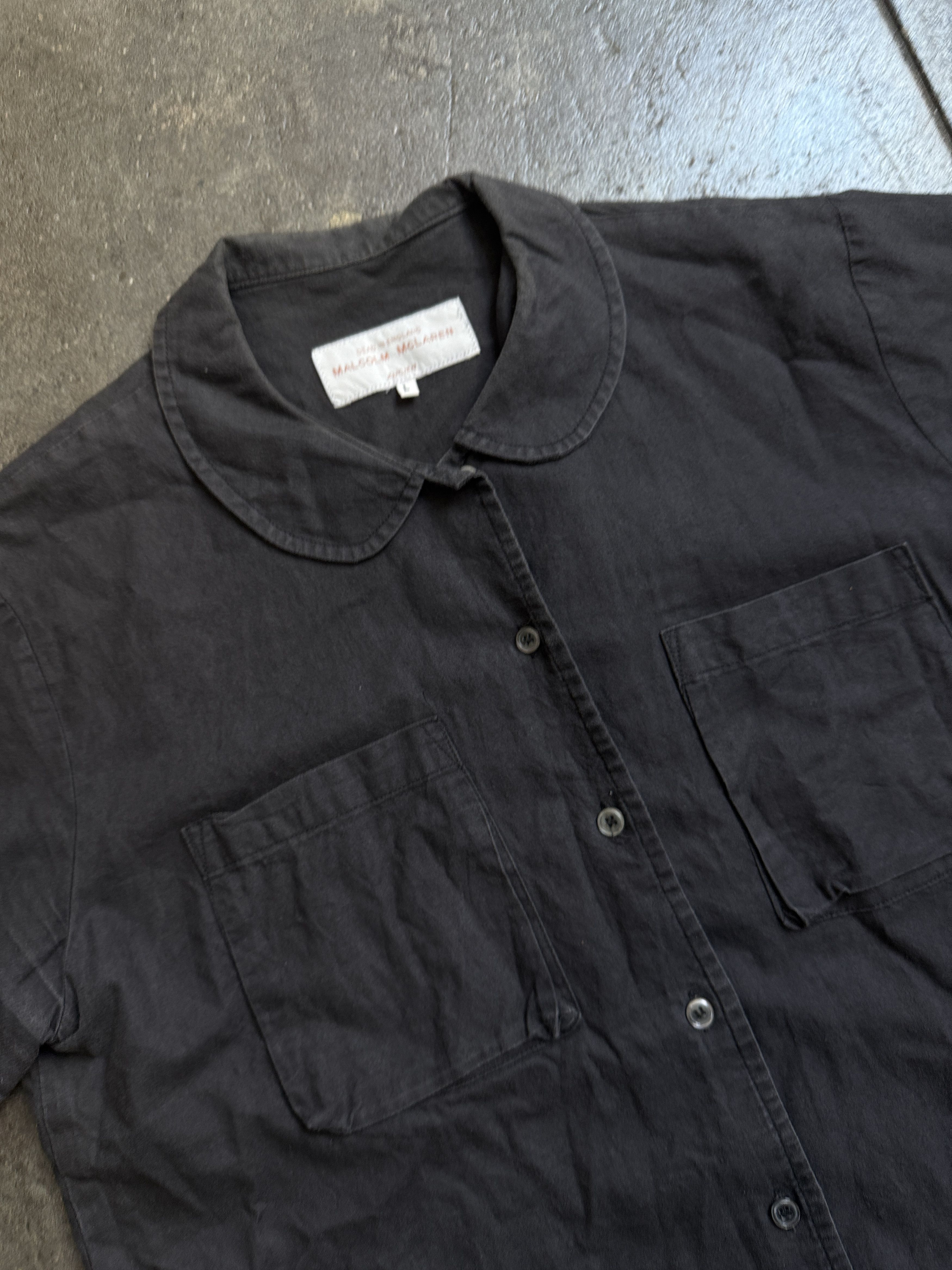 Malcolm McLaren Peter Pan Collar Malcolm Mclaren Vivienne Camper Shirt Size US L / EU 52-54 / 3 - 5 Thumbnail
