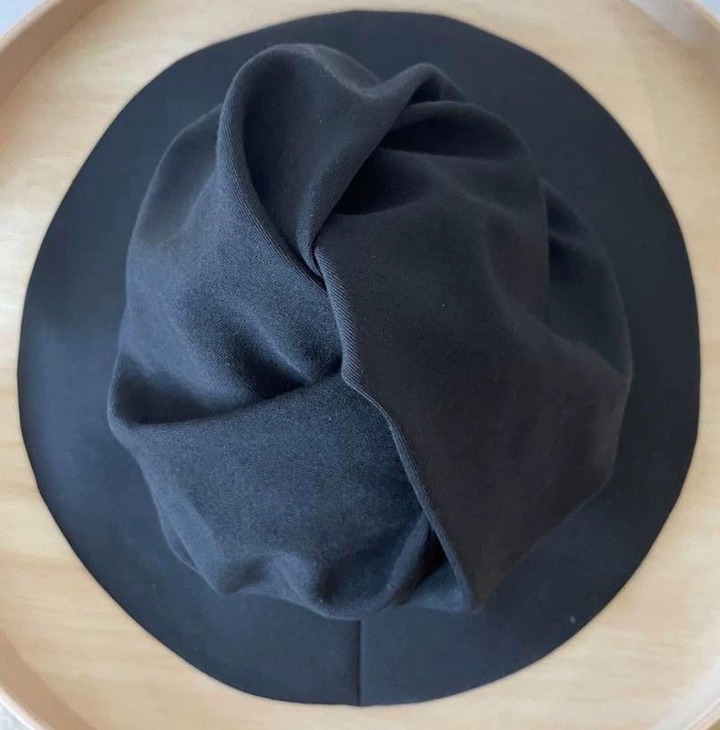 Y's Y's Wool gabardine hat Size ONE SIZE - 3 Thumbnail