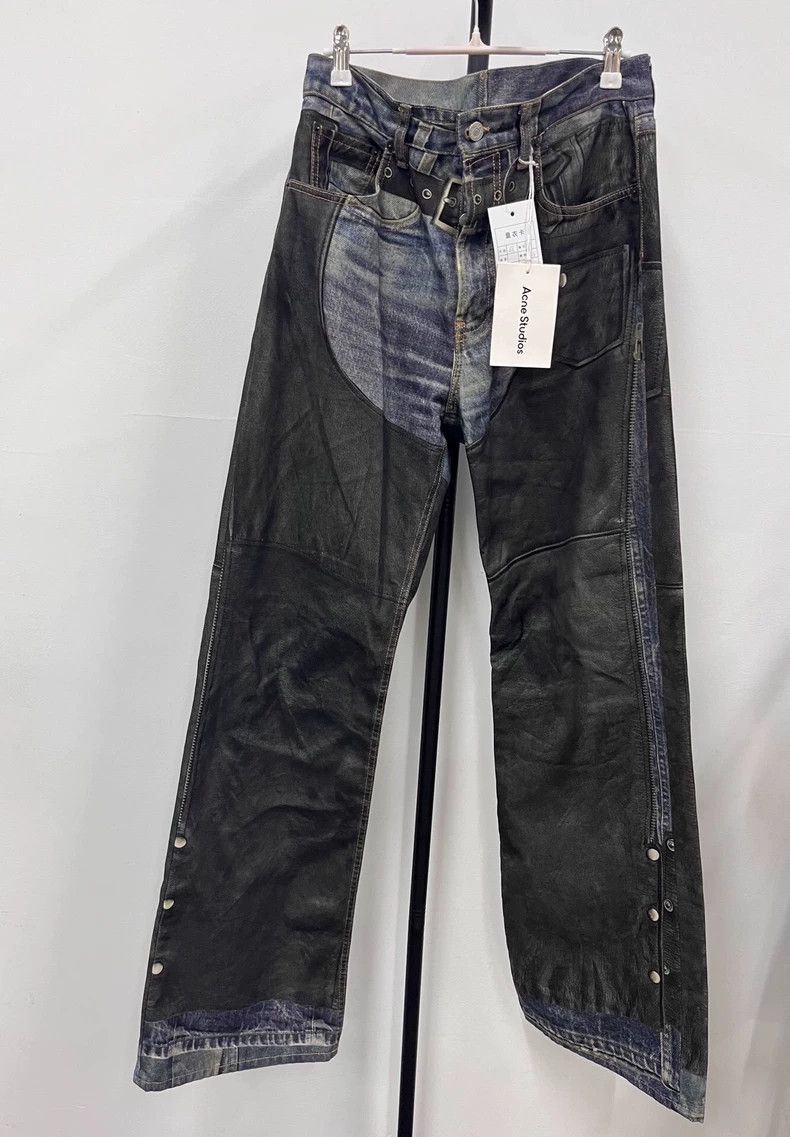 Acne Studios Acne Studios Heavy industry waste soil inkjet jeans Size US 32 / EU 48 - 1 Thumbnail