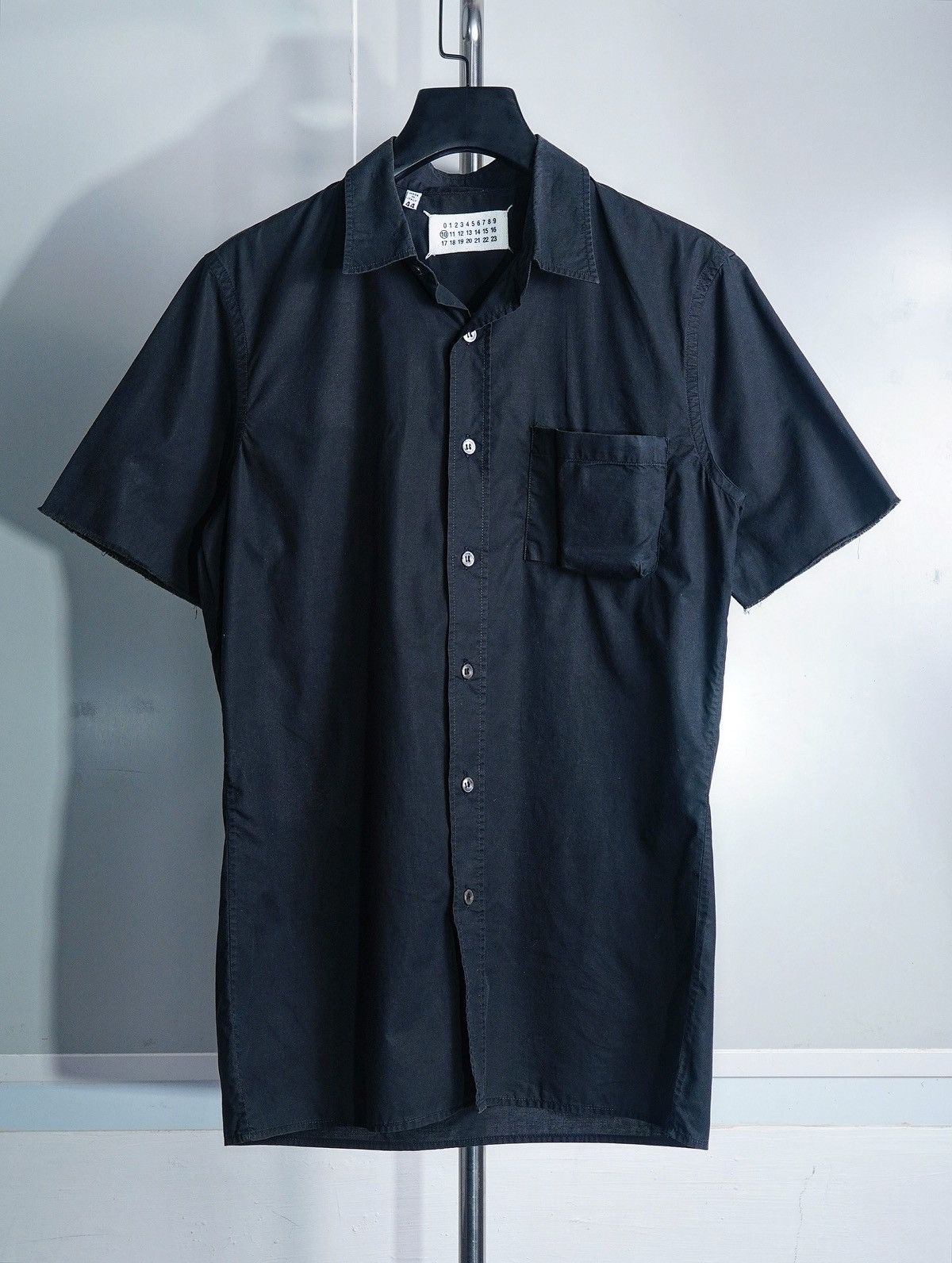 Maison Margiela SS10 Smoker Pocket Shirt Size US S / EU 44-46 / 1 - 1 Thumbnail