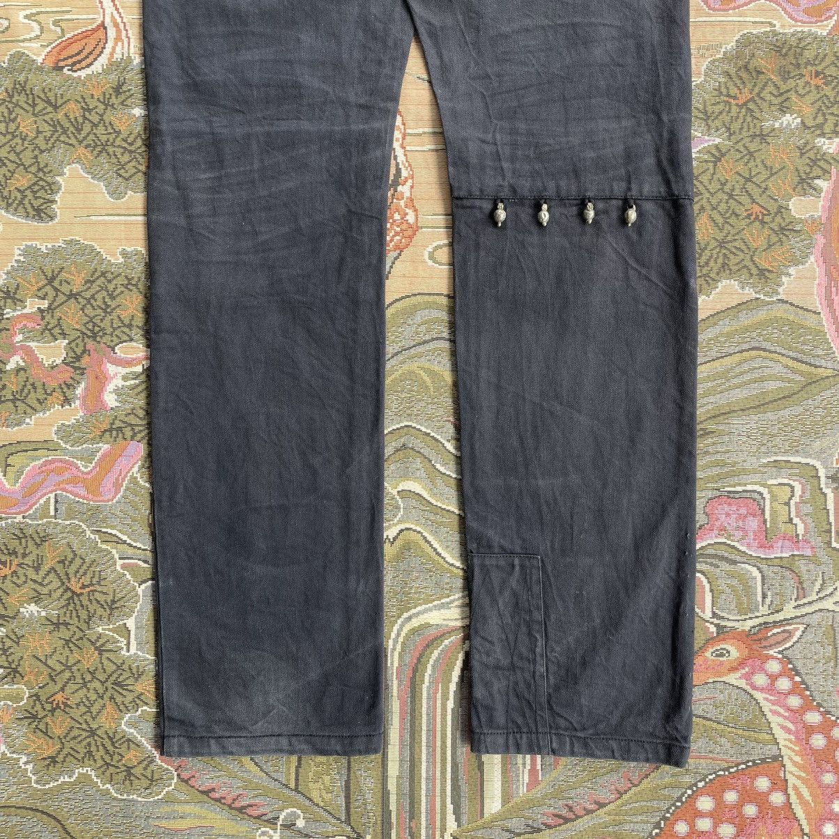 Japanese Brand Rare Vintage Leh Patchwork Jeans Size US 32 / EU 48 - 8 Thumbnail