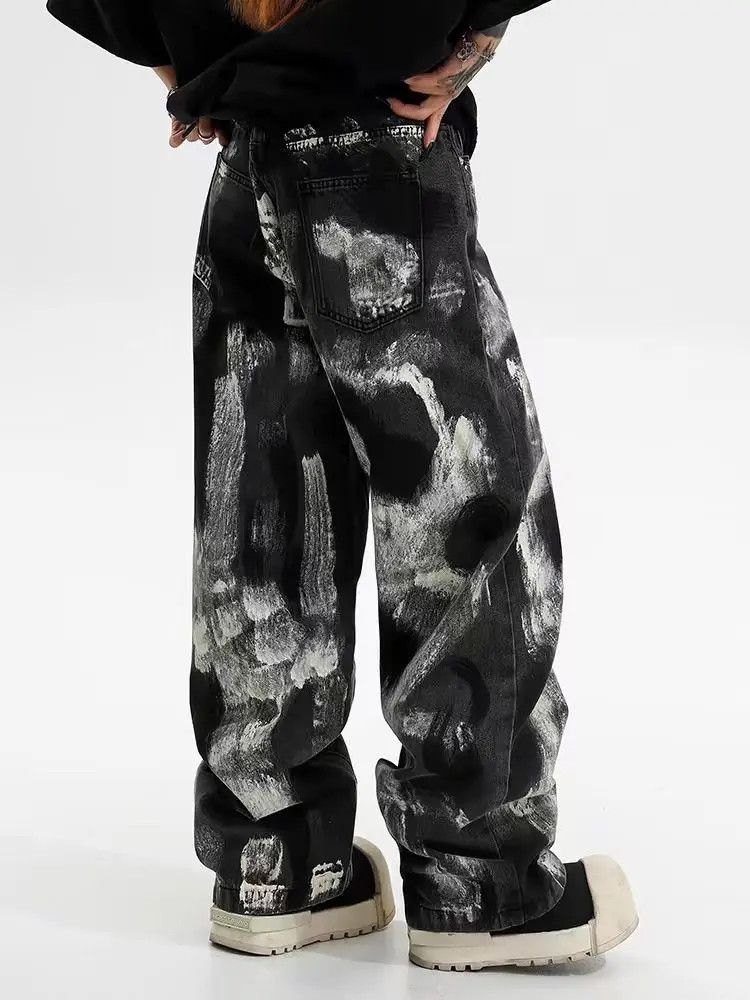 Designer × Japanese Brand Vintage Loose Streetwear Hip Hop Casual Pants Size US 33 - 3 Thumbnail