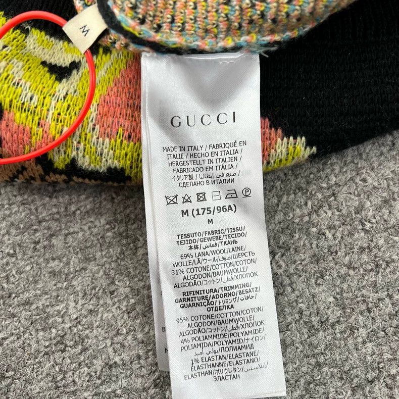 Gucci Gucci Year of the Tiger Limited Wool Knitted Round-neck Swe Size US M / EU 48-50 / 2 - 6 Thumbnail