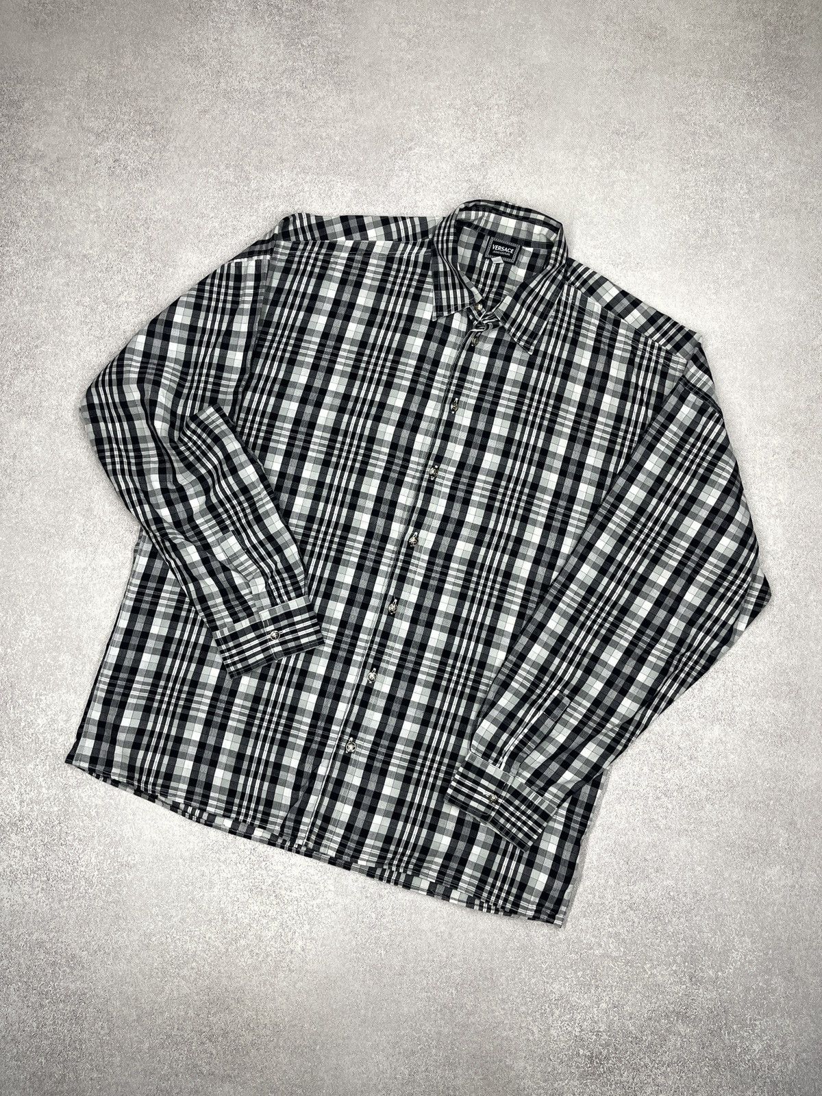 Vintage Versace Jeans Couture Into a Cage Shirt Italy Y2K
