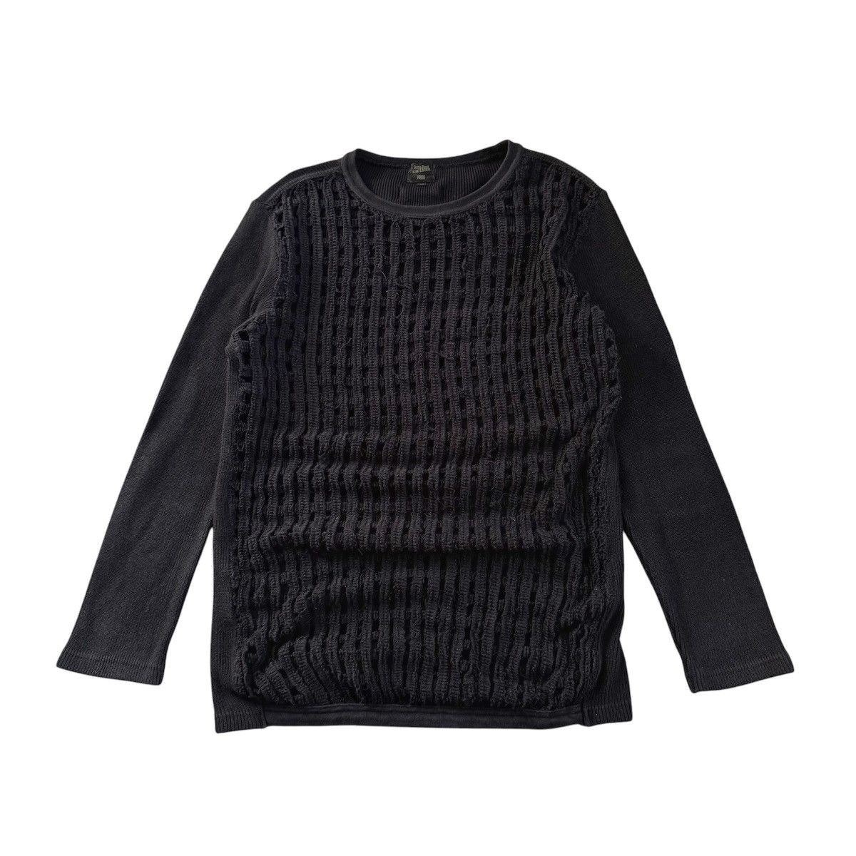 Jean Paul Gaultier Jean Paul Gaultier Femme Ribbed Distressed Knit Long Sleeve Size M / US 6-8 / IT 42-44 - 1 Thumbnail