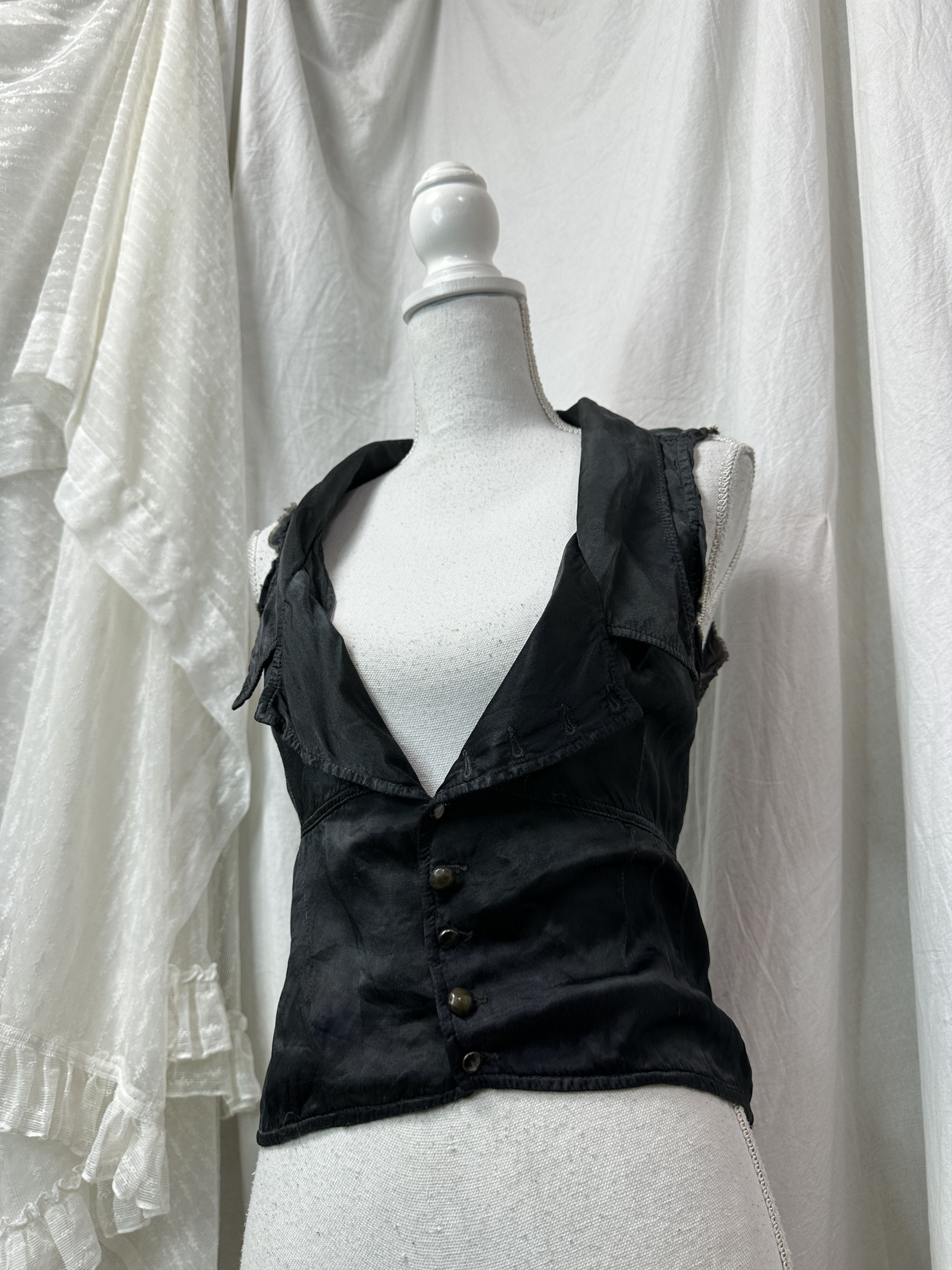 Diesel Vintage Grunge Buttoned Diesel Buttoned Corset Top Y2K Size M / US 6-8 / IT 42-44 - 1 Thumbnail