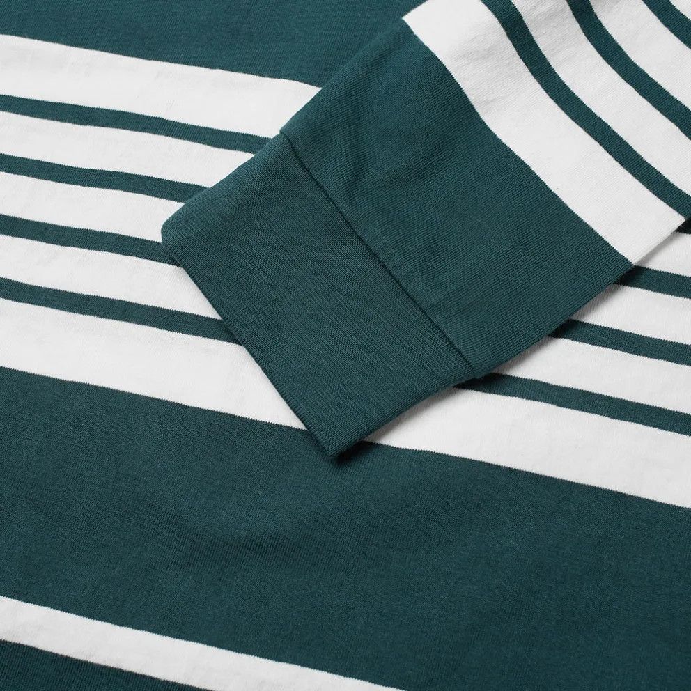 Adsum Adsum FW19 Long Sleeve Custom Stripe Shirt (L) Dusty Green Size US L / EU 52-54 / 3 - 11 Thumbnail