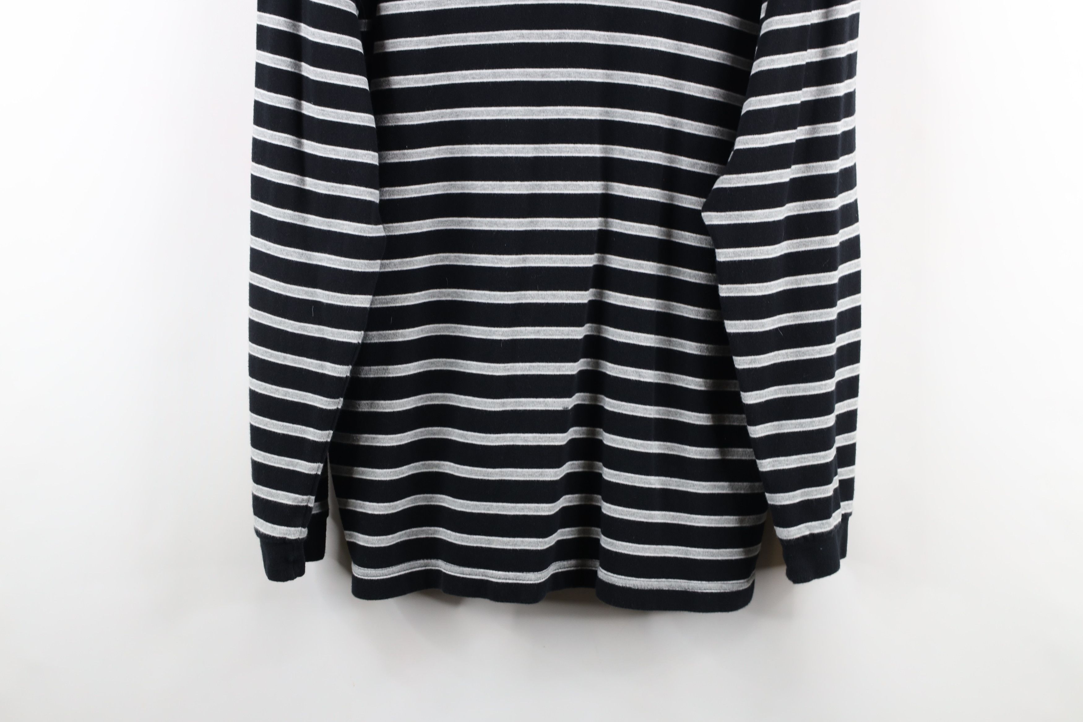 Vintage Vintage 90s Streetwear Striped Long Sleeve Rugby Polo Shirt Size US M / EU 48-50 / 2 - 3 Thumbnail
