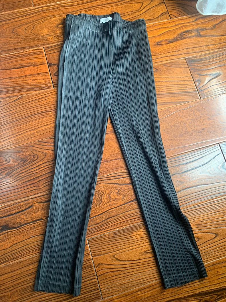 Issey Miyake issey miyake size:1 Grey narrow-leg pants 2505-Nextarrow Size 42" / US 20 - 1 Thumbnail