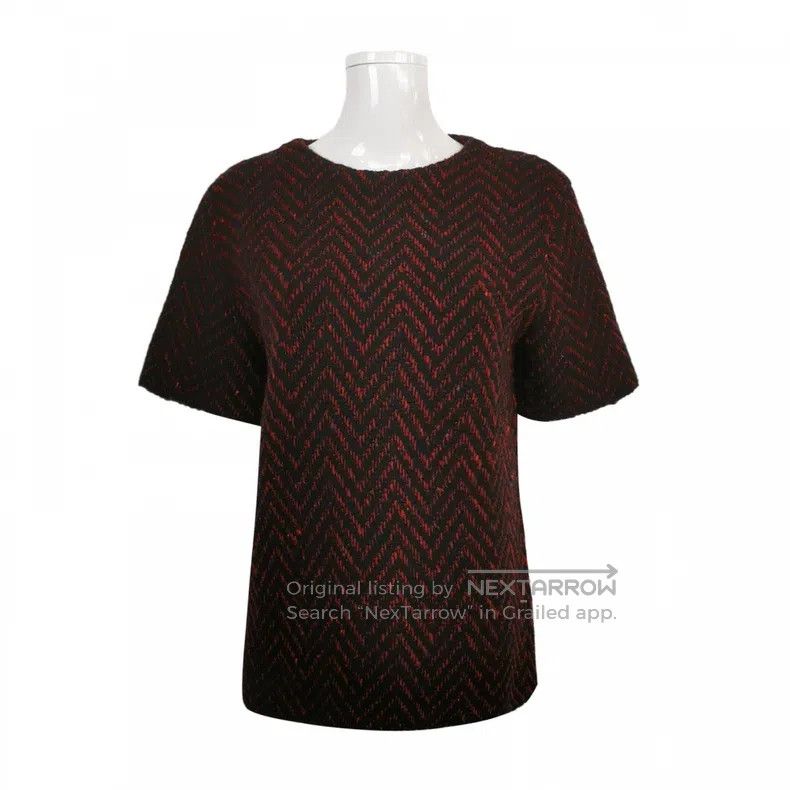 Valentino Valentino Wool and cashmere blend crew neck short-sleeved Size US S / EU 44-46 / 1 - 1 Thumbnail
