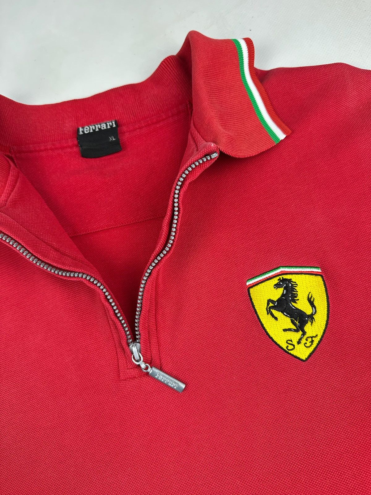 Ferrari × Vintage Vintage Ferrari Official Product Polo Shirt 1999 Size US XL / EU 56 / 4 - 4 Thumbnail