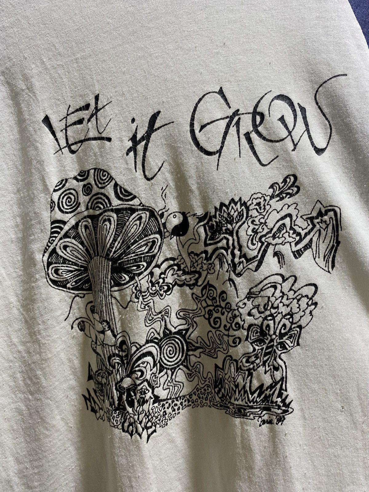 Grateful Dead Vintage 80s Grateful Dead Band Raglan Sleeve T-shirt Size US S / EU 44-46 / 1 - 7 Thumbnail