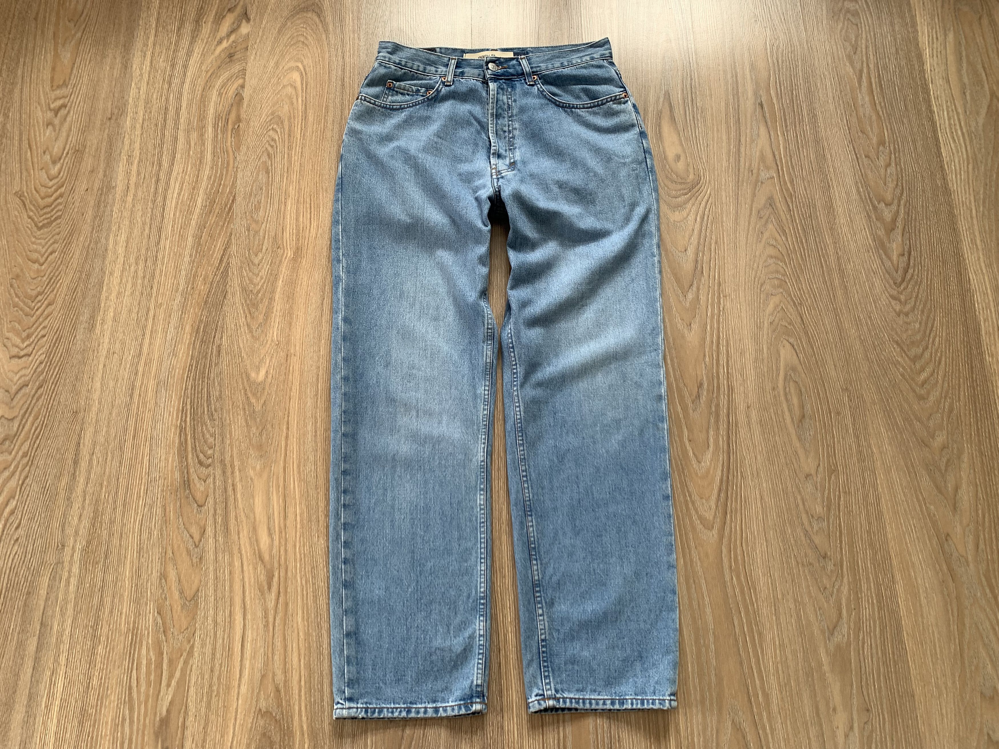 Gap Gap Easy Fit Light Blue Jeans Size US 32 / EU 48 - 2 Thumbnail