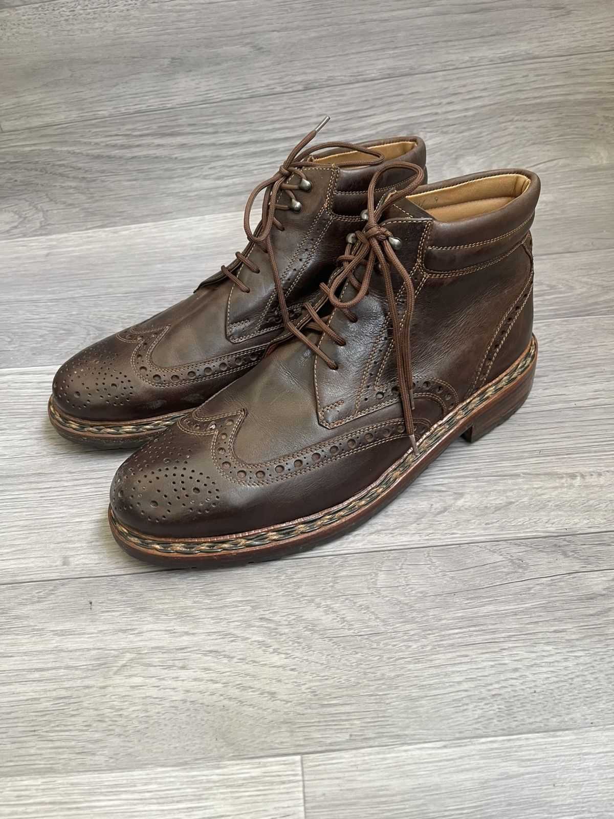 Heinrich Dinkelacker Heinrich dinkelacker brouge ankle boots sz uk 8 Size US 9 / EU 42 - 1 Thumbnail