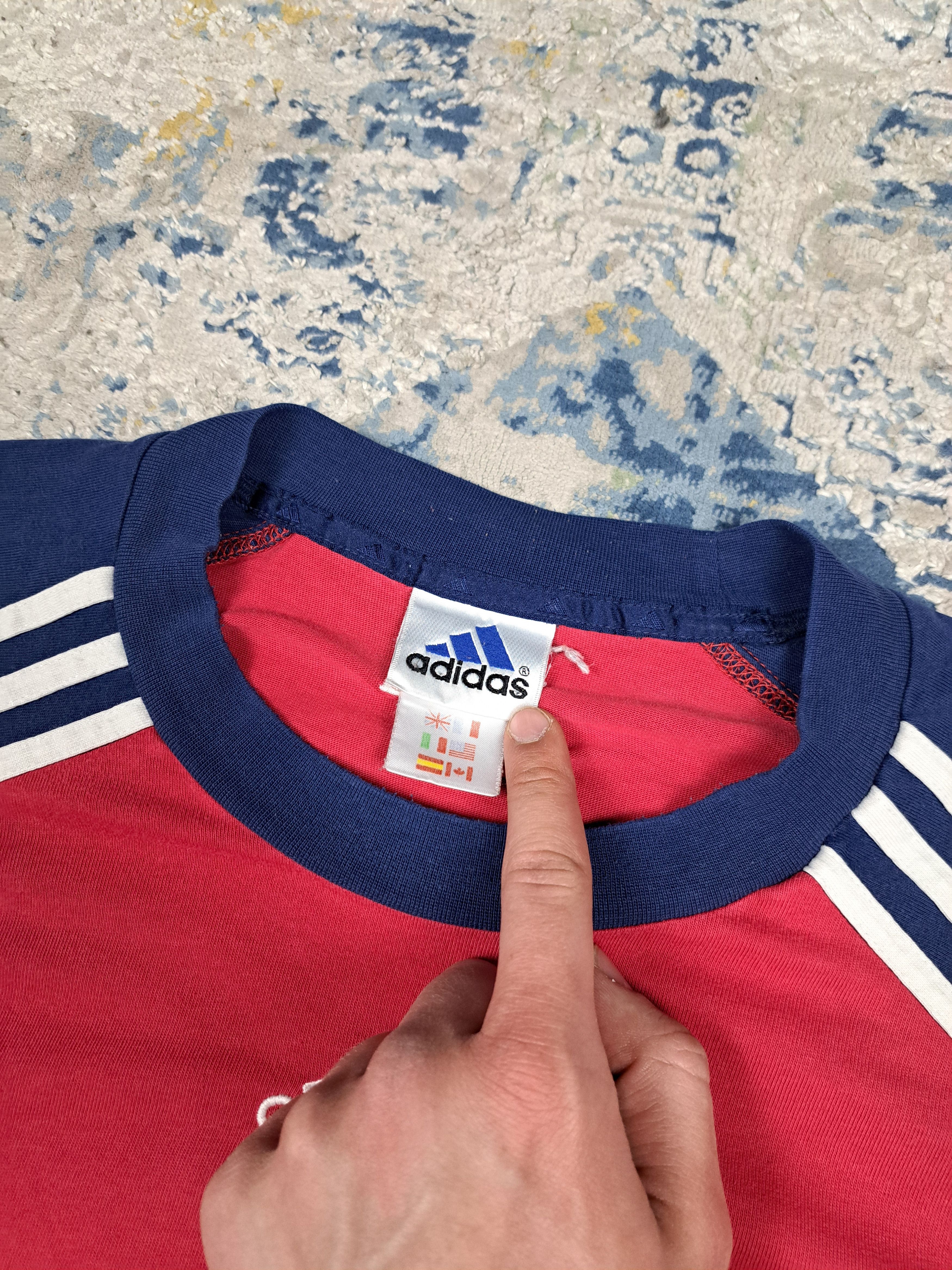 Adidas VTG 90s Adidas Blokecore Jersey Like Bayern Munich y2k Size US XL / EU 56 / 4 - 4 Thumbnail