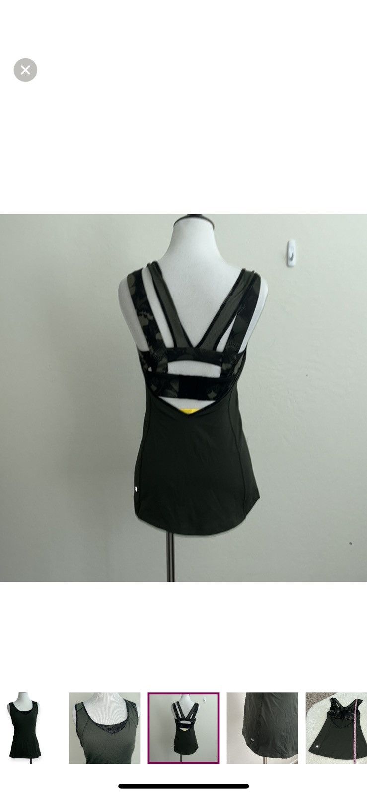 Lululemon Lululemon super sport tank top size 6 Size M / US 6-8 / IT 42-44 - 3 Thumbnail