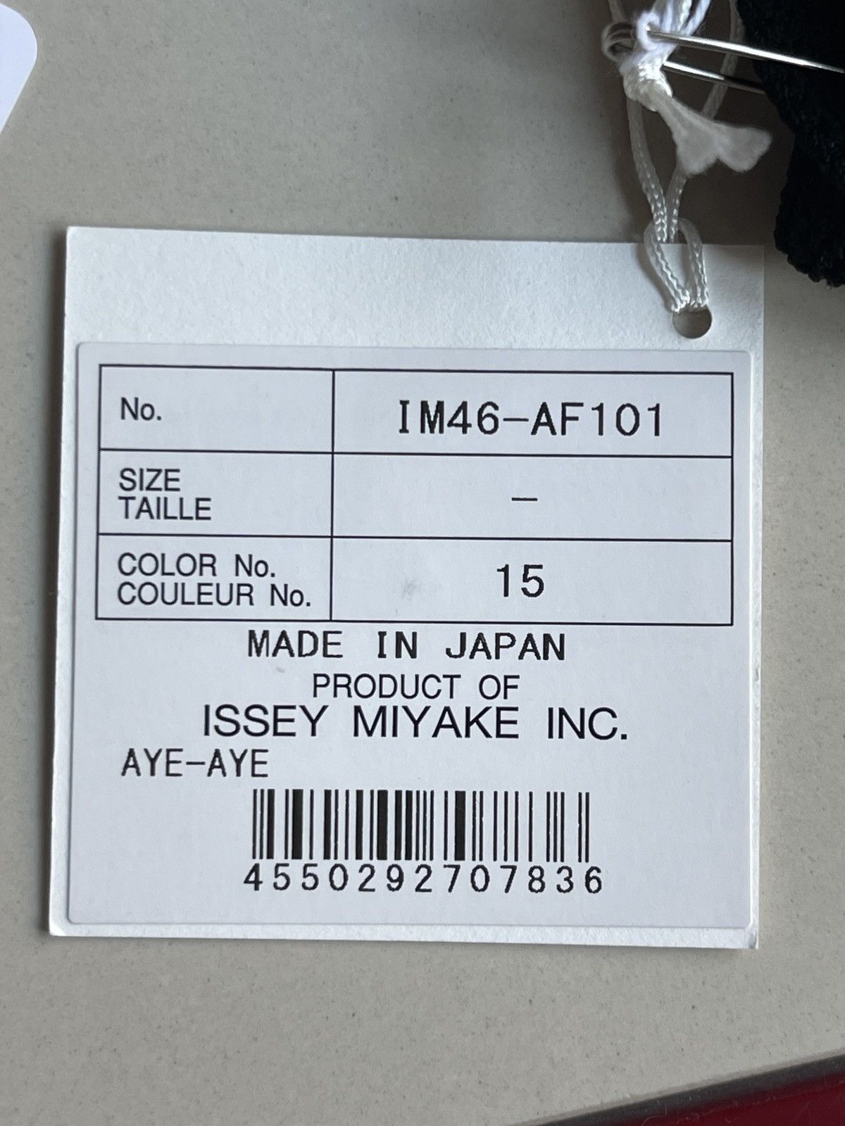 Issey Miyake Black Gloves Size ONE SIZE - 7 Thumbnail