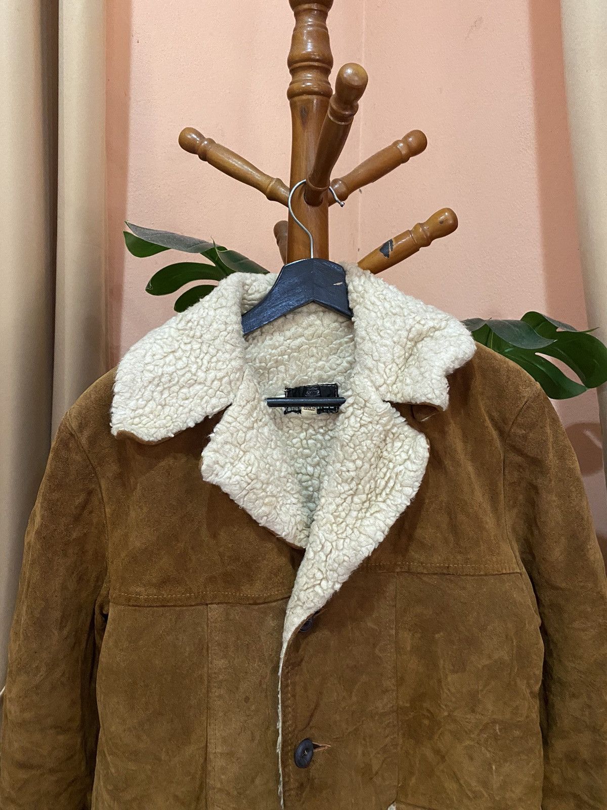 Other Vintage 1970s Mark IV Shearling-Lined Suede Jacket Size US S / EU 44-46 / 1 - 6 Thumbnail