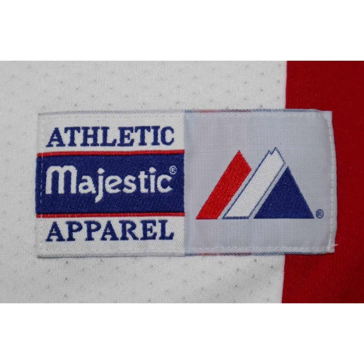 Majestic Vintage 90s St John's Red Storm Basketball Jersey - Majestic Size US M / EU 48-50 / 2 - 3 Thumbnail