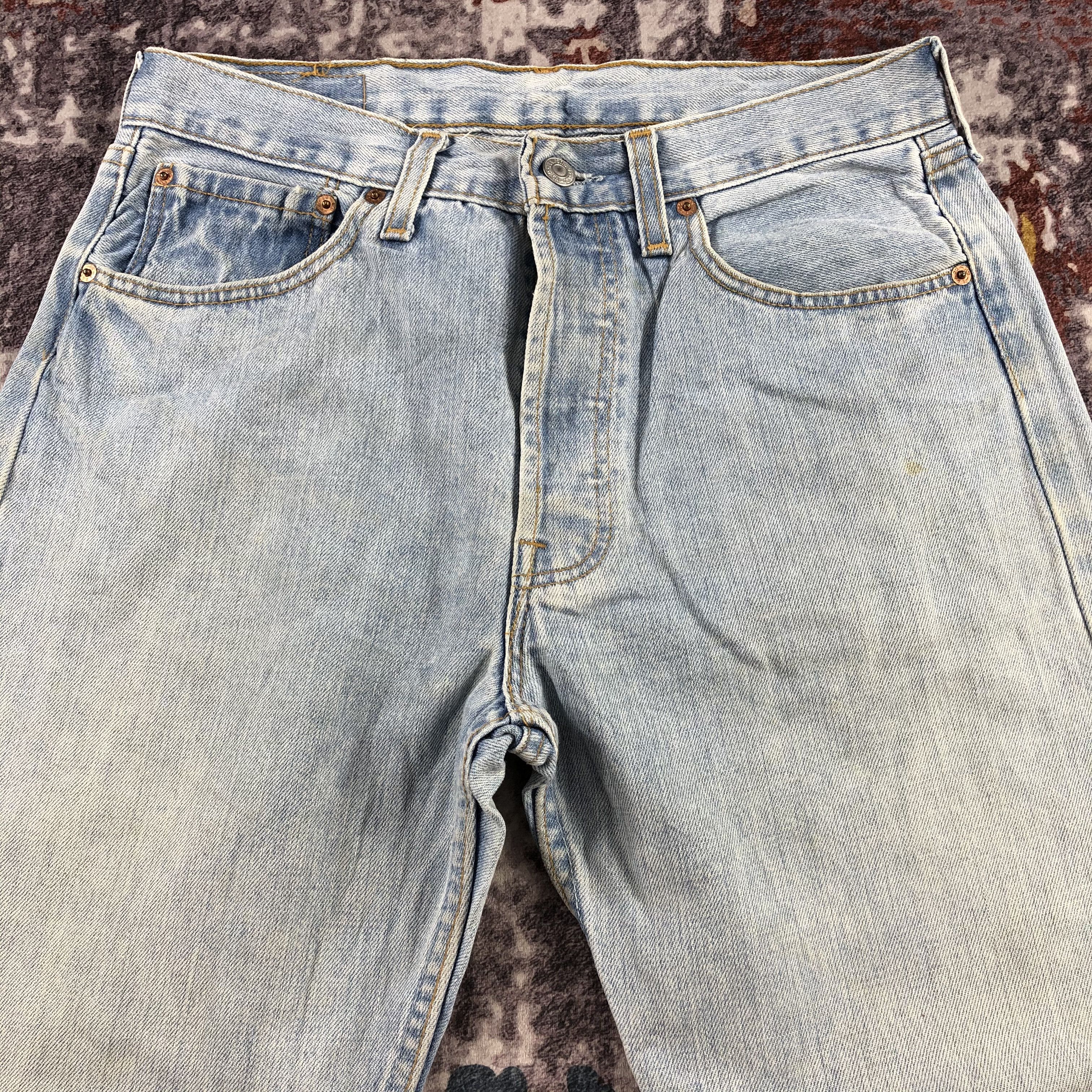 Levi's × Vintage 90s Vintage Levis 501 Jeans-JM2926 Size US 31 - 3 Thumbnail