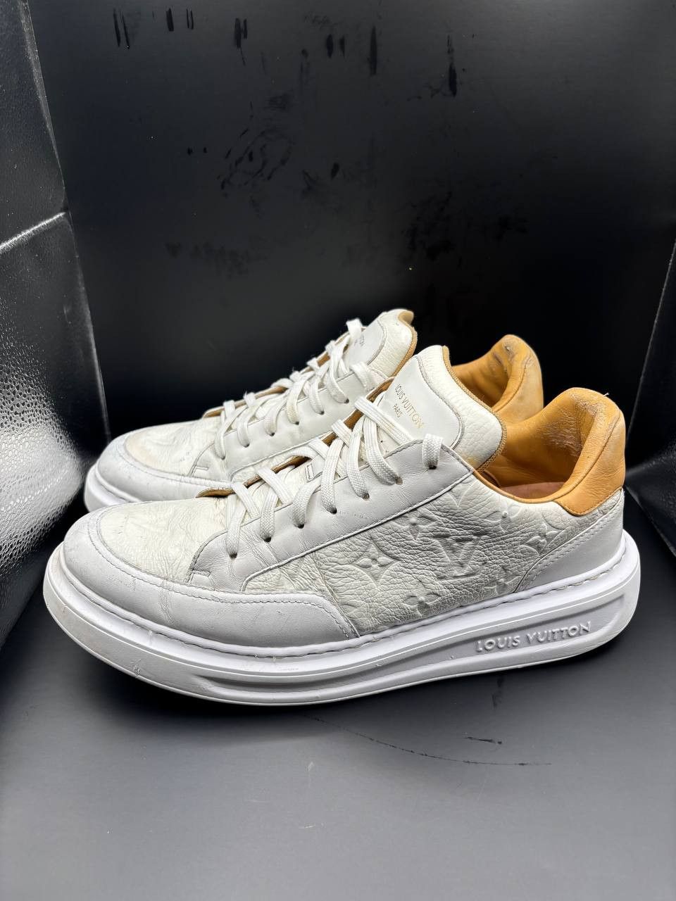 Louis Vuitton Louis Vuitton Beverly Hills Monogram Sneakers White LV 8.5 Size US 9.5 / EU 42-43 - 19 Thumbnail