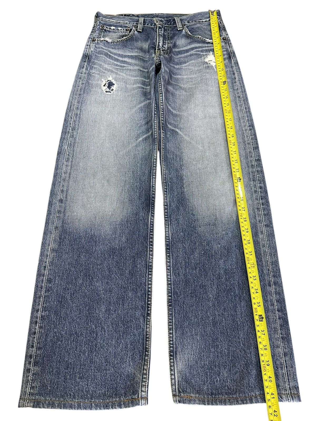 Levi's Vintage 90s Levis 503 Faded Wash Distress Style Baggy Jeans Size US 30 / EU 46 - 13 Thumbnail