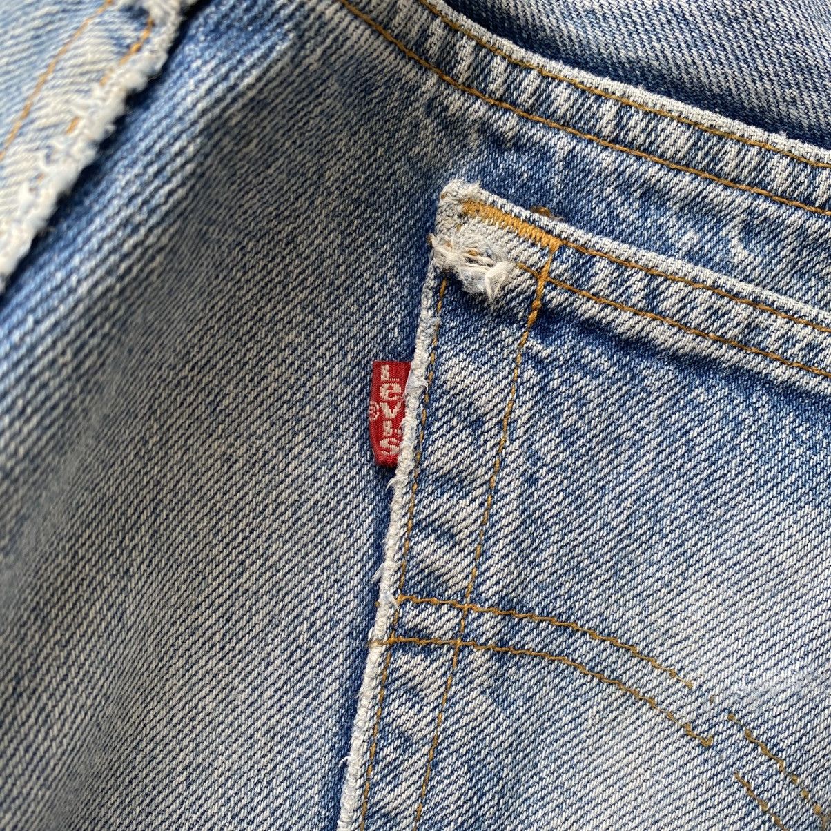 Levi's × Levi's Vintage Clothing × Vintage Vintage 90s Levis Distressed Denim w32 Size US 32 / EU 48 - 5 Thumbnail