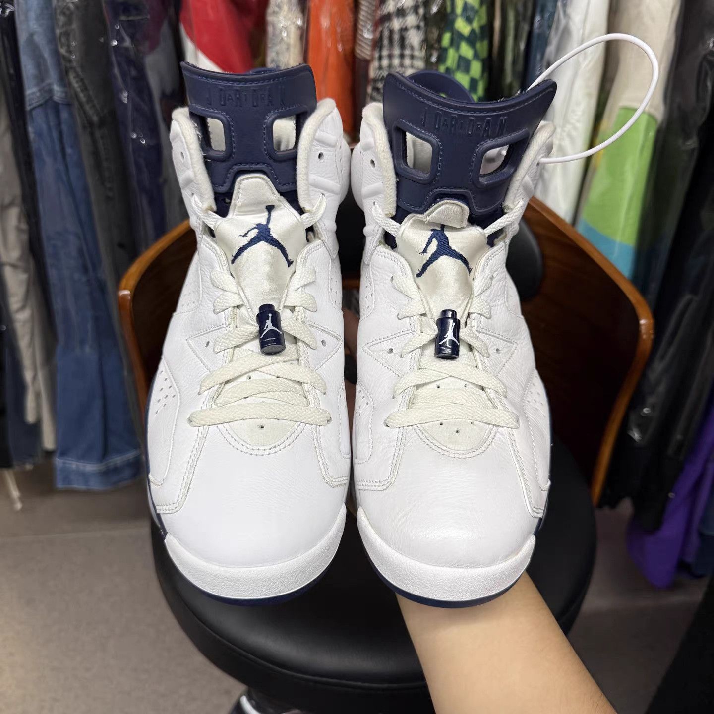 Jordan Brand Air Jordan 6 Basketball Shoes K15 Size US 11.5 / EU 44-45 - 5 Thumbnail