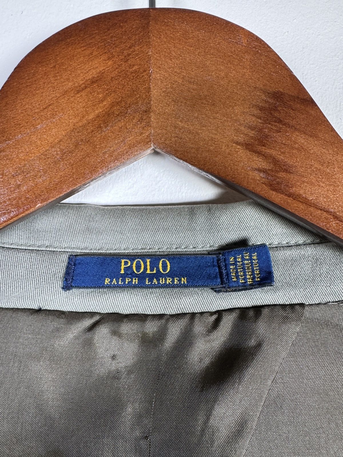 Polo Ralph Lauren Polo Ralph Lauren Green Chino Blazer Portugal (40R) Size 40R - 4 Thumbnail