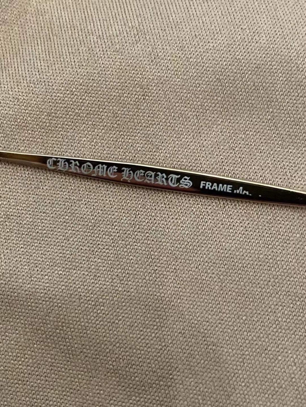 Chrome Hearts Chrome hearts 18k glasses Size ONE SIZE - 6 Thumbnail