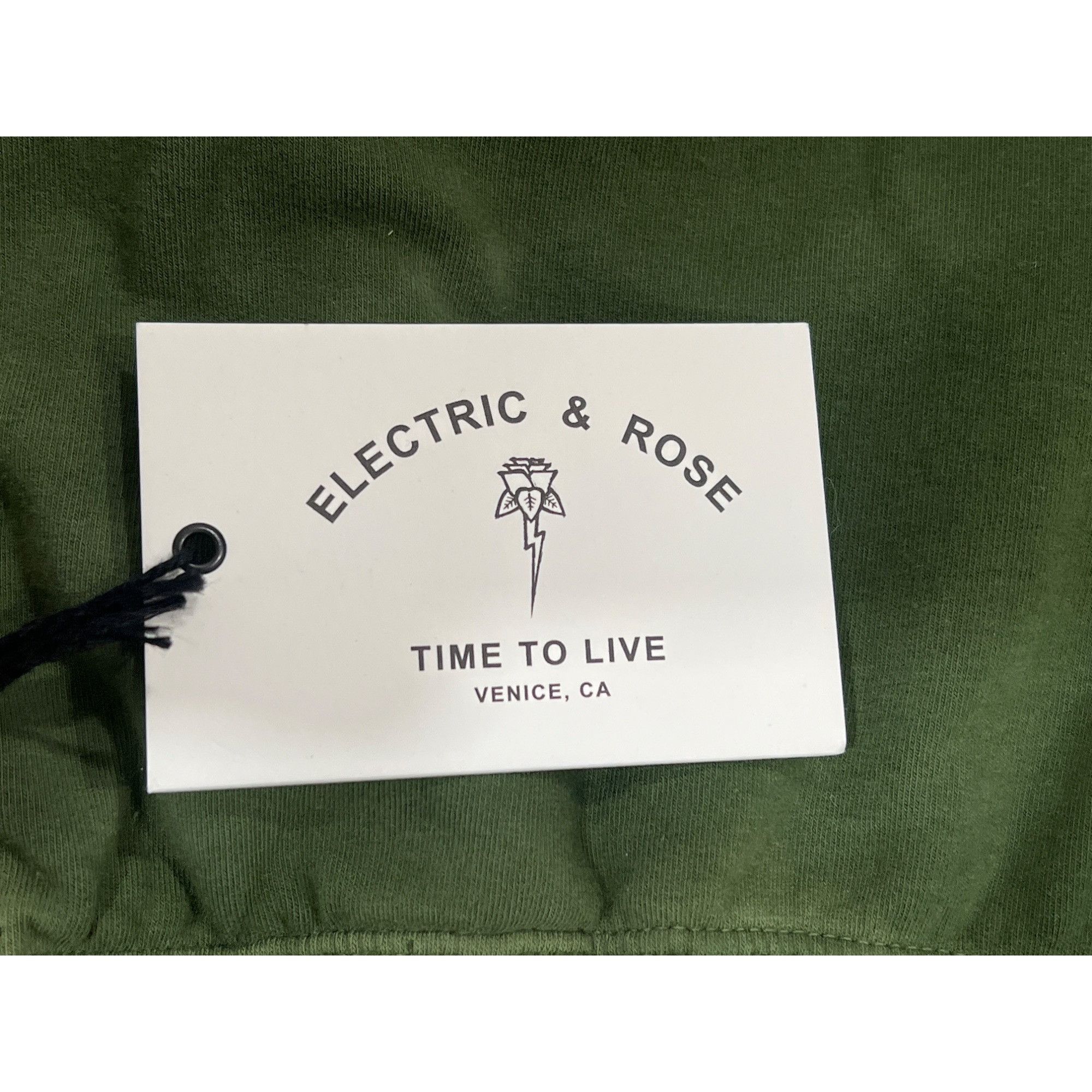 Other Electric & Rose Siesta Tie-Dye Sweatpants Fade Olive/Chartre Size 31" - 7 Thumbnail