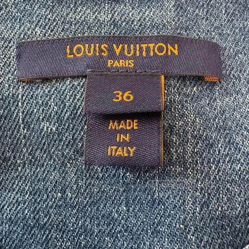 Louis Vuitton Louis Vuitton Short Sleeveless Denim Dress . Size S / US 4 / IT 40 - 6 Thumbnail