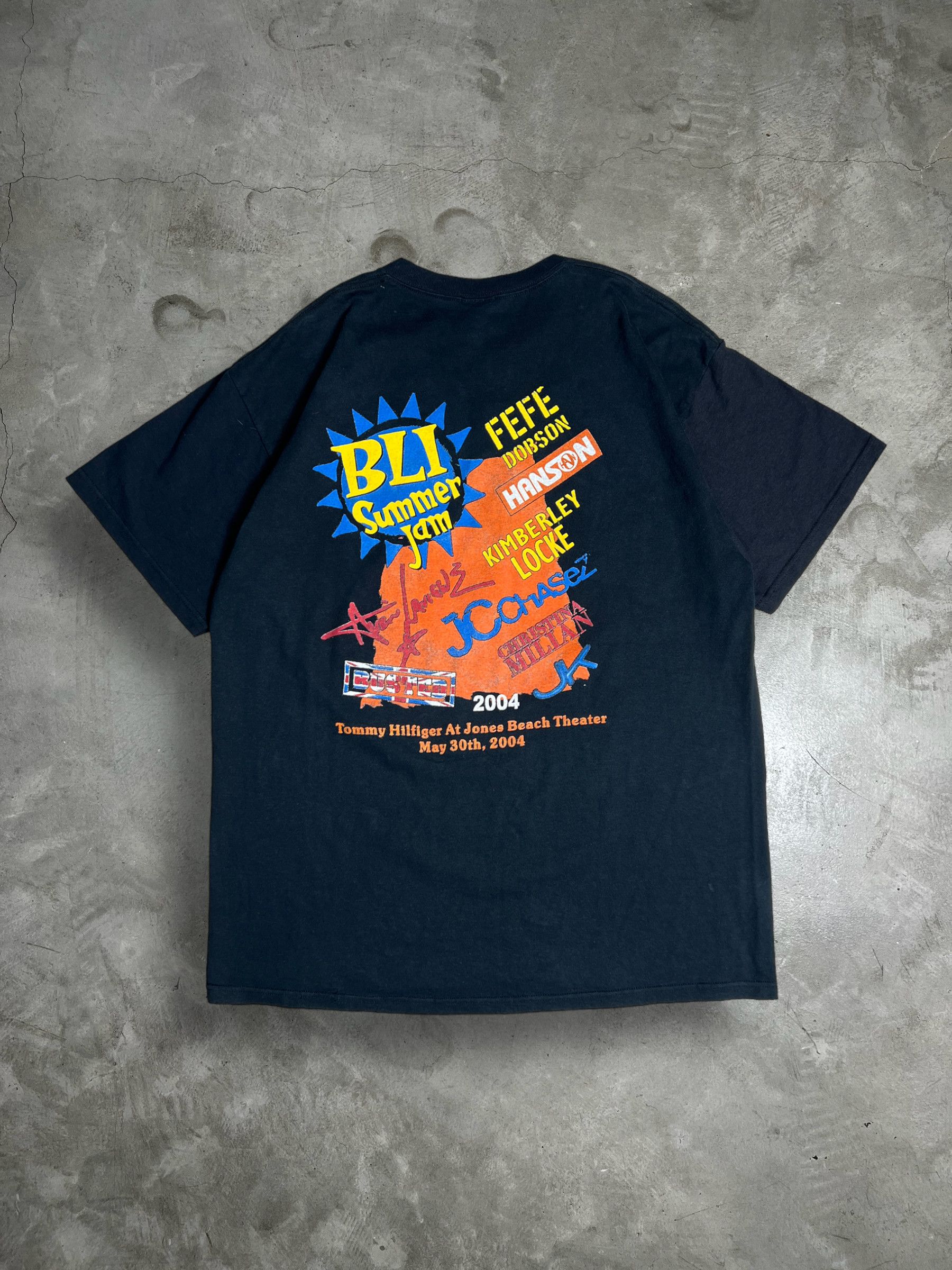 Band Tees Vintage BLI Summer Jam 2004 Music Festival Tee (XL) GTME331 Size US XL / EU 56 / 4 - 7 Thumbnail