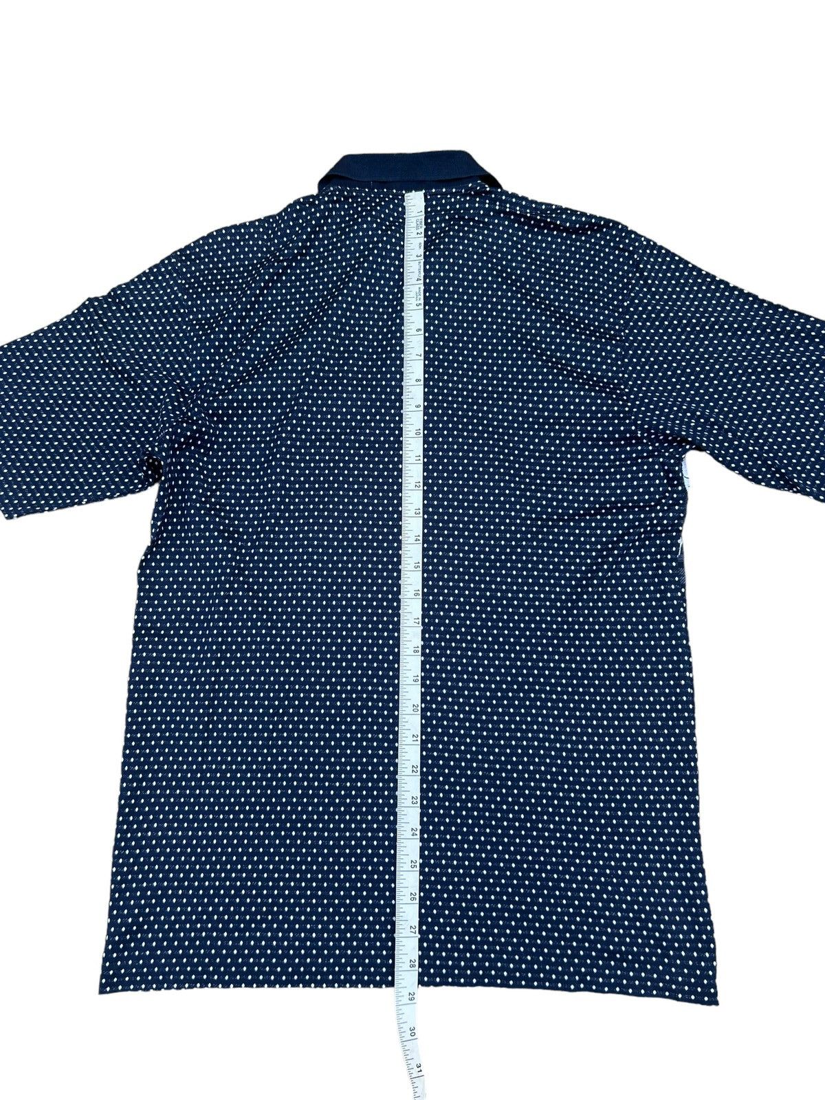 Vintage Vintage Givenchy Italy Polka Dot Golfer Polo Shirt Size US M / EU 48-50 / 2 - 4 Thumbnail
