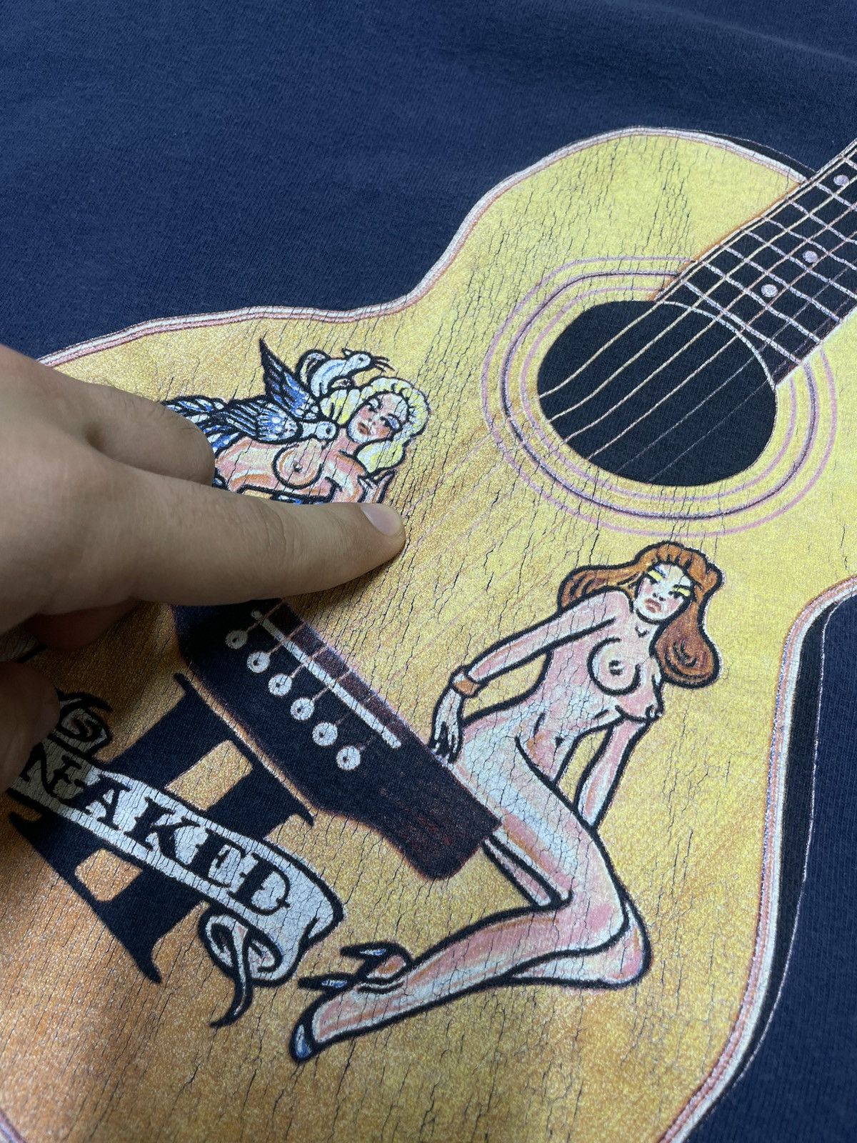Band Tees Golden Earring Naked 2 Tour 1997/1998 Very Rare Tour Time Size US XL / EU 56 / 4 - 4 Thumbnail
