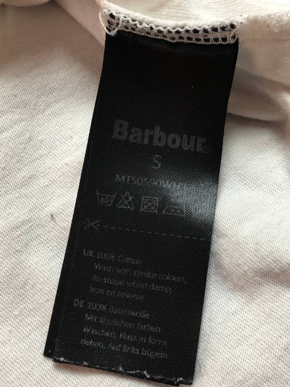 Barbour Barbour Tailored Fit Big Motorbike Print T-Shirt Size S Size US S / EU 44-46 / 1 - 4 Thumbnail