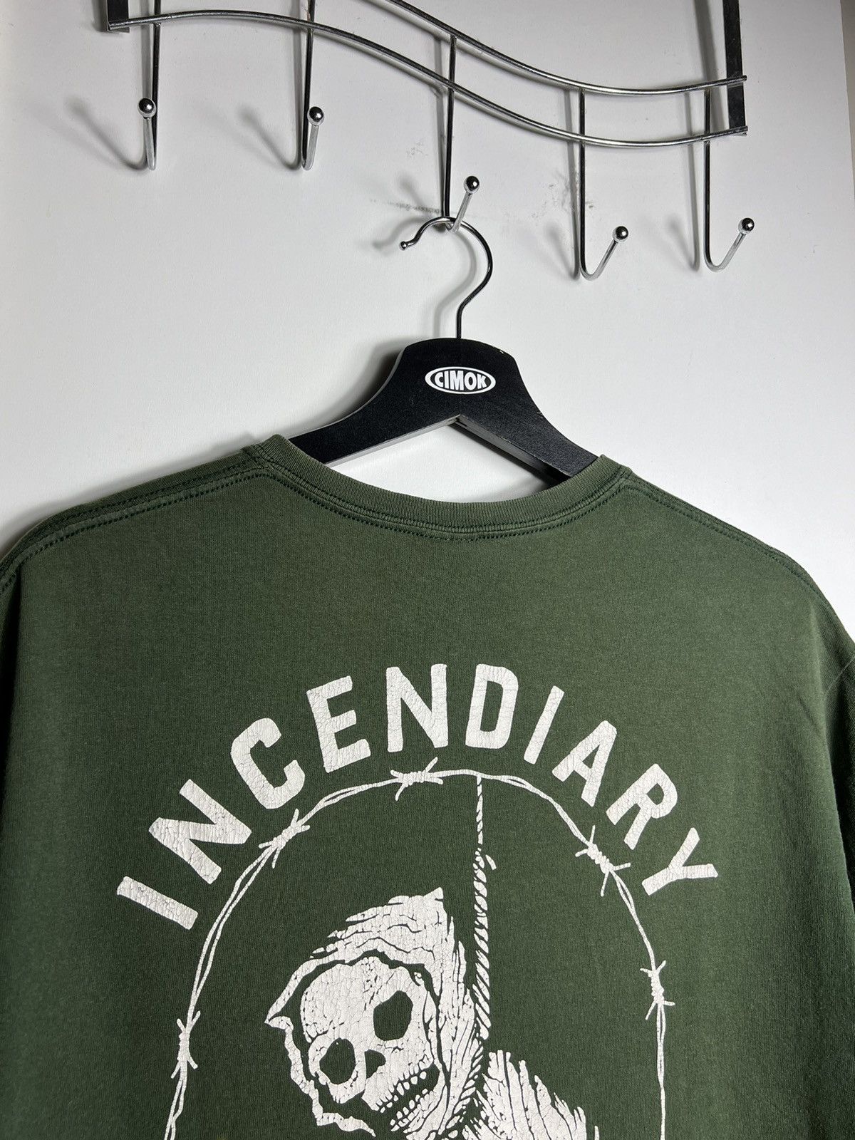 Band Tees × Vintage Vintage 2000s Incendiary Hardcore Band Tee Size US M / EU 48-50 / 2 - 4 Thumbnail