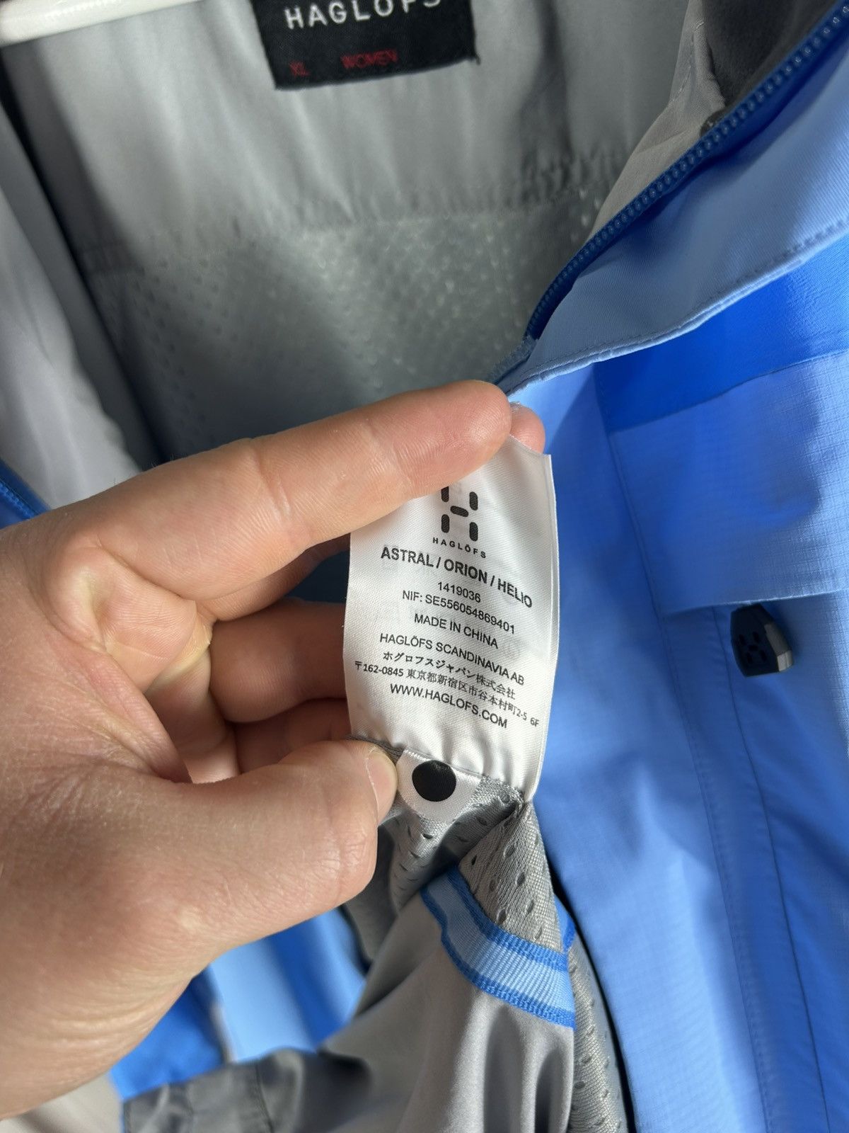 Haglofs Haglofs Gore-Tex Astral Orion Helio Women’s Jacket Size XL Size XL / US 12-14 / IT 48-50 - 10 Thumbnail
