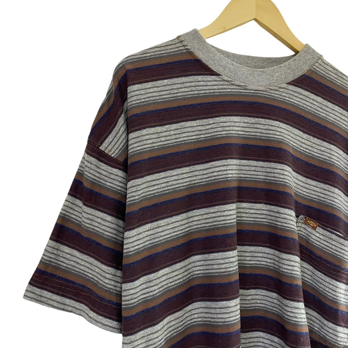 Quicksilver × Quiksilver Vintage 90’s Rare Surf Quicksilver QSB Stripe Single Pocket Size US XL / EU 56 / 4 - 3 Thumbnail