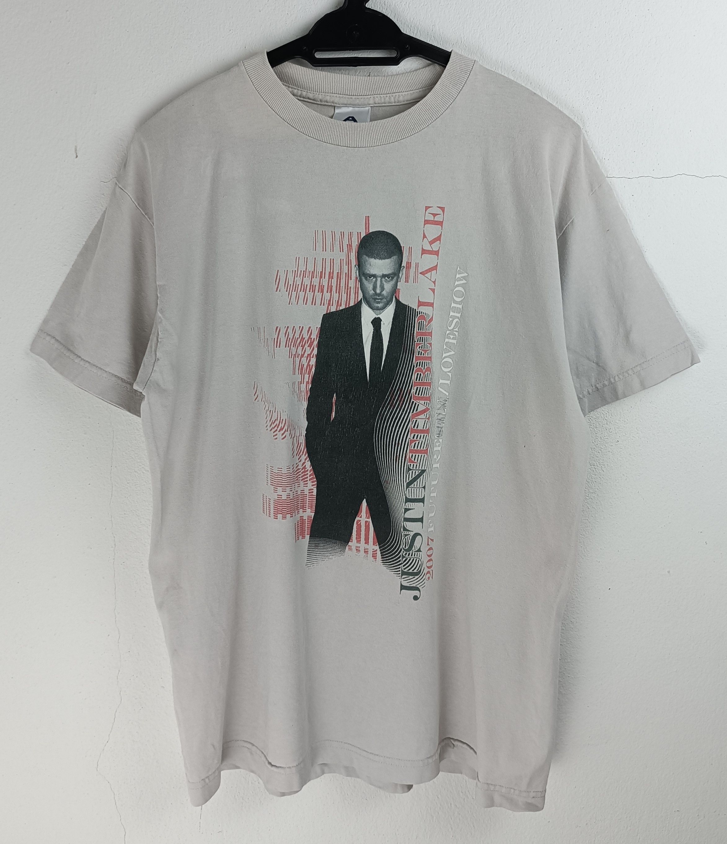 Band Tees VINTAGE '07 JUSTIN TIMBERLAKE FUTURESEX LOVESHOW VERY RARE Size US M / EU 48-50 / 2 - 3 Thumbnail