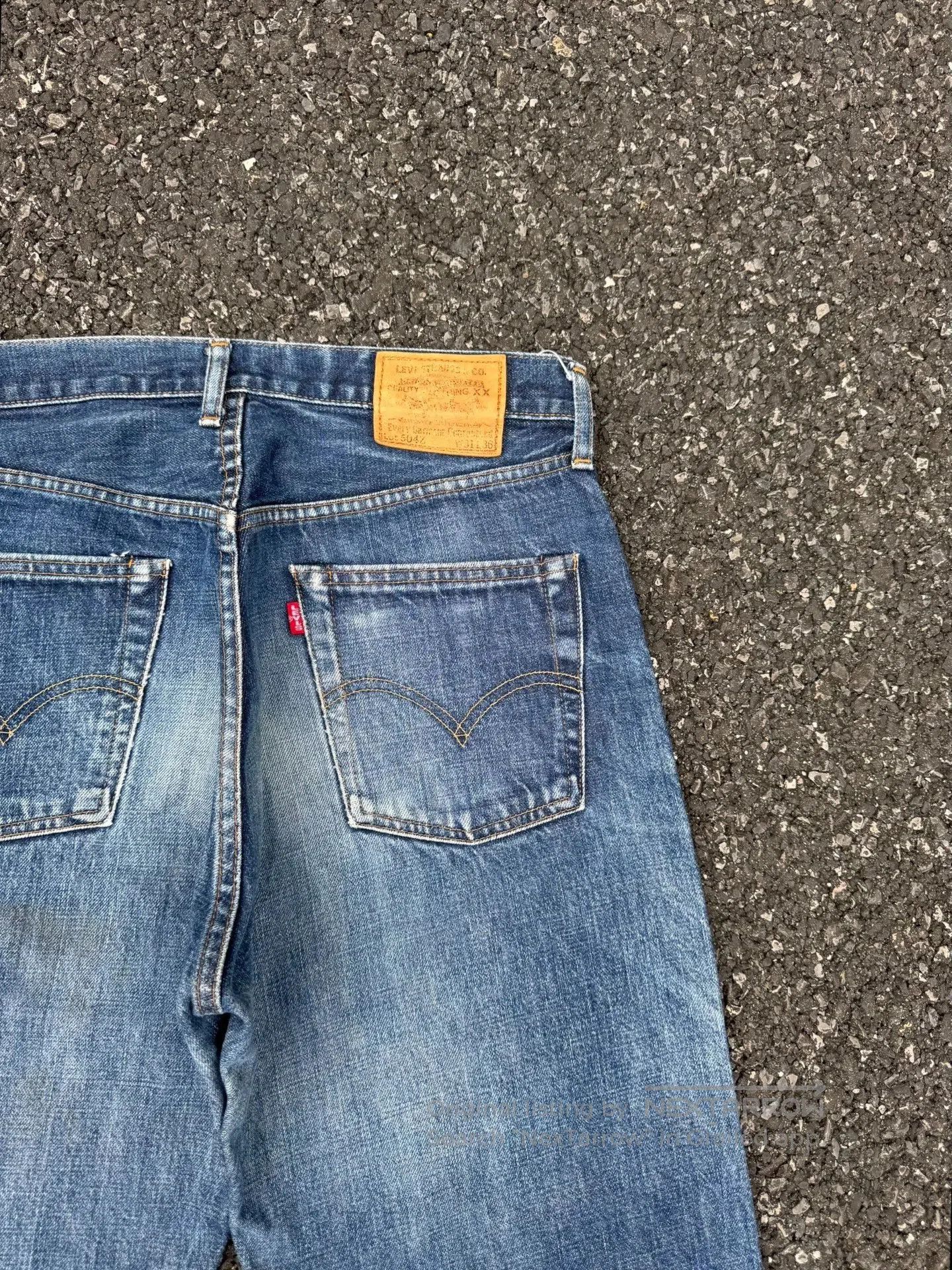Vintage Vintage Levis 504Z LVC Jeans. Size US 32 / EU 48 - 8 Thumbnail
