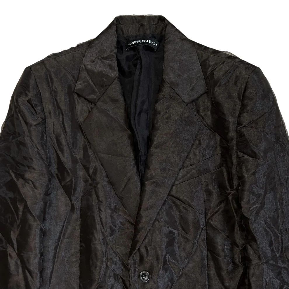Y/Project Y/Project Wrinkled Organdy Layer Sample Blazer - SS20 Size 40R - 5 Thumbnail