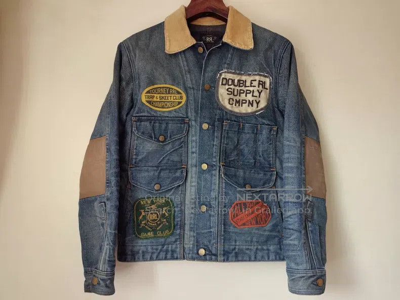 RRL Ralph Lauren RRL Ralph Lauren Early American made denim jacket Size US XS / EU 42 / 0 - 1 Thumbnail