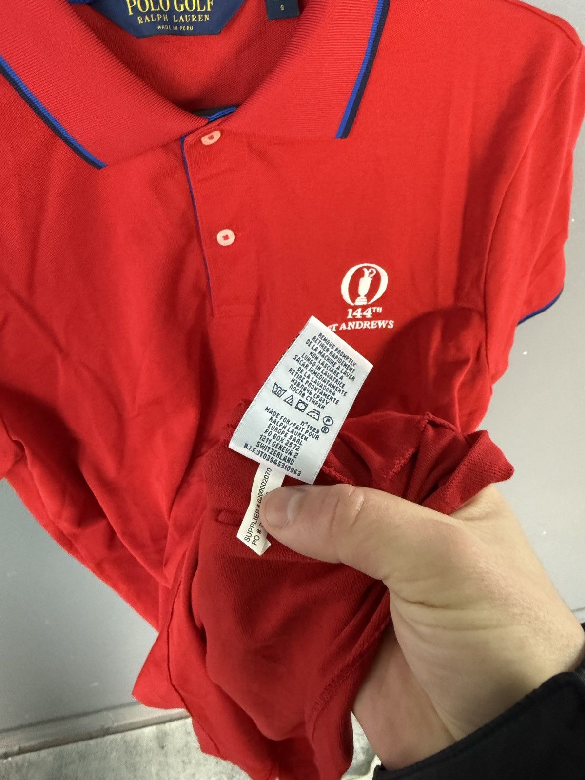 Polo Ralph Lauren Chief Keef Polo Golf Tee Size US S / EU 44-46 / 1 - 6 Thumbnail